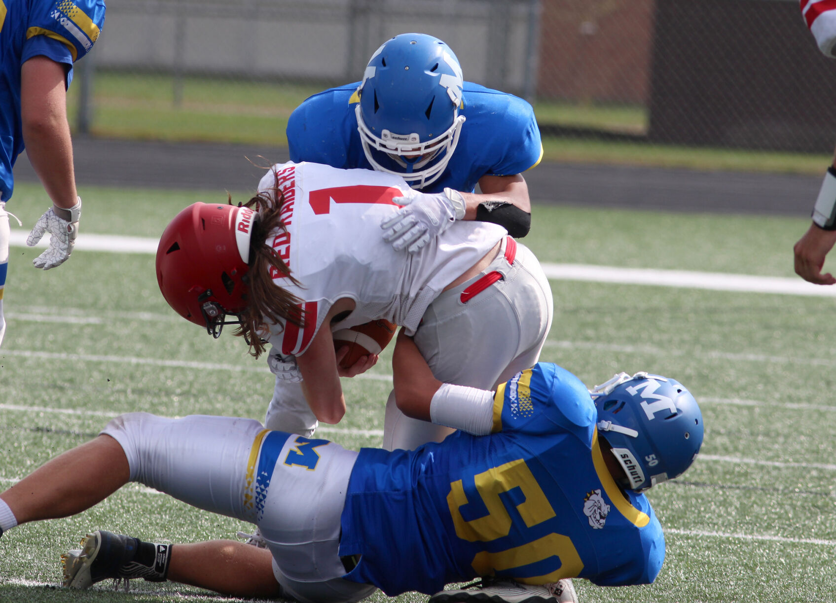 Bruce at McDonell football 9-17-22